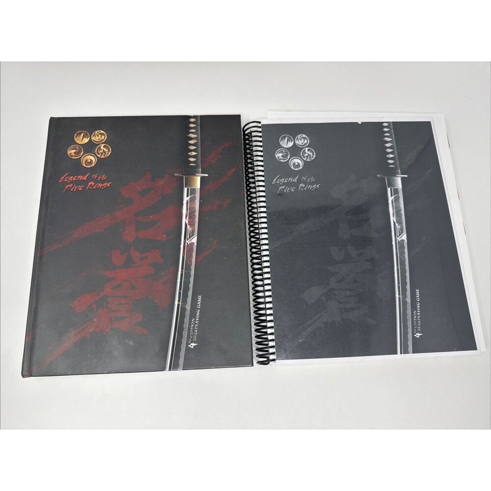 Legend of the Five Rings L5R Core Rulebook 4th Edition 4E - AEG 3300 + LOOK